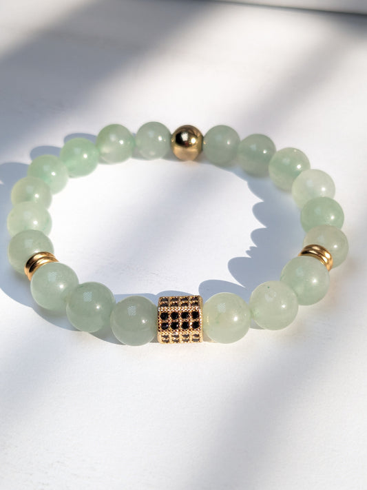 Crystal aventurine "Optimism" bracelet