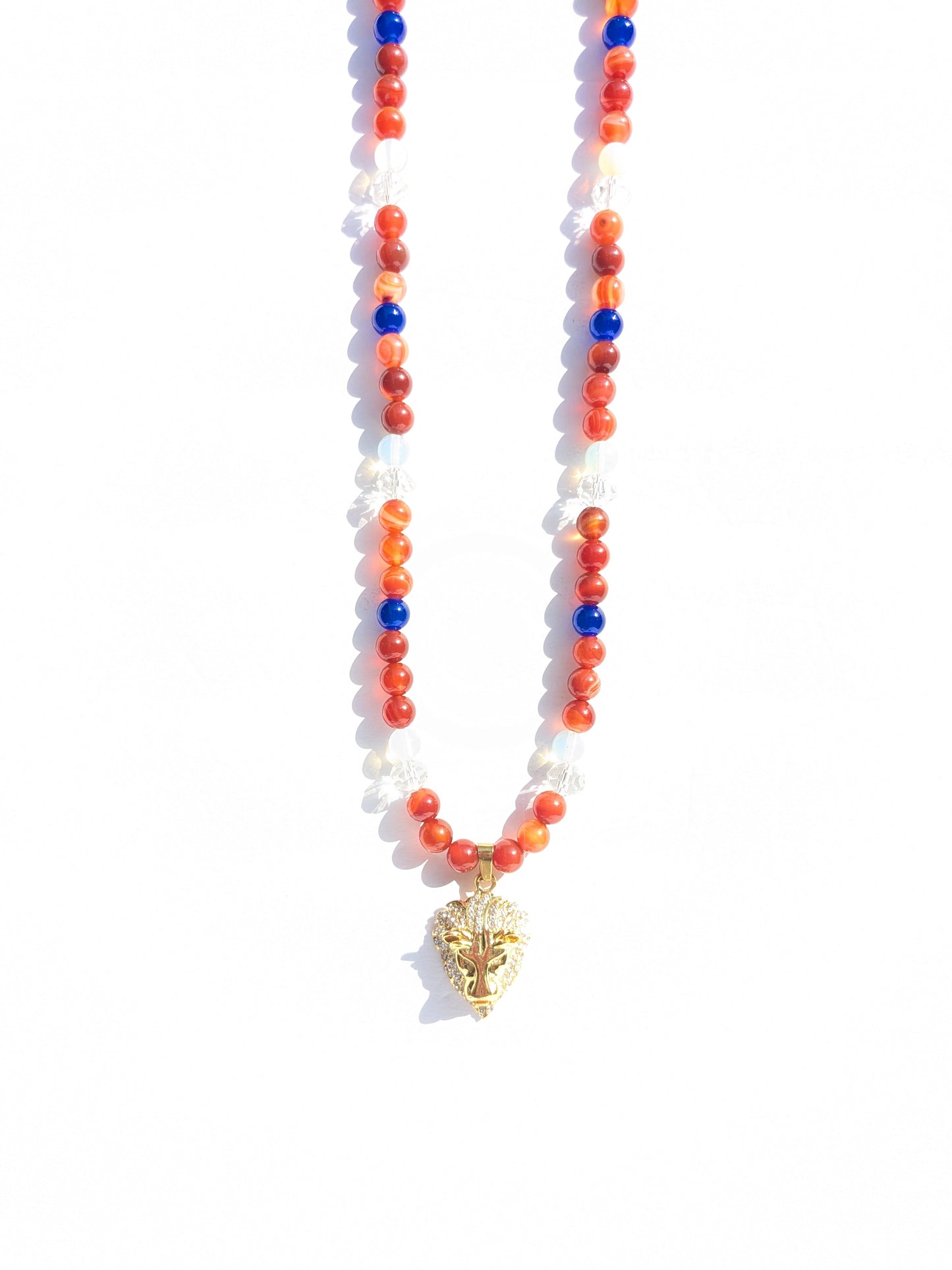 Crystal "Lion of Judah Necklace"