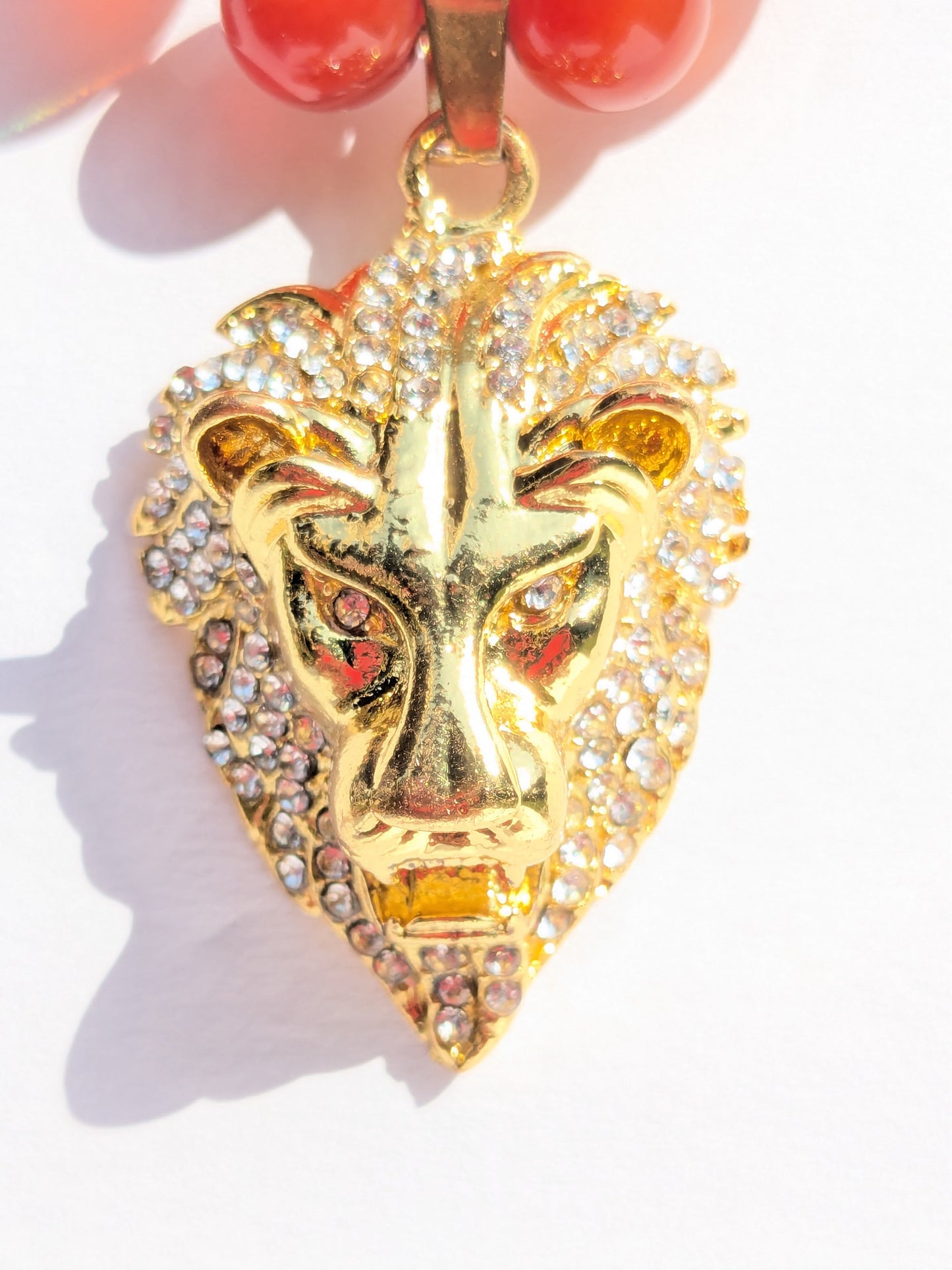 Crystal "Lion of Judah Necklace"